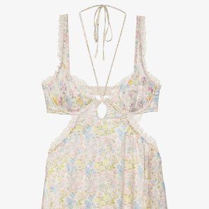 Glitter Garden Slip Dress // For Love and Lemons